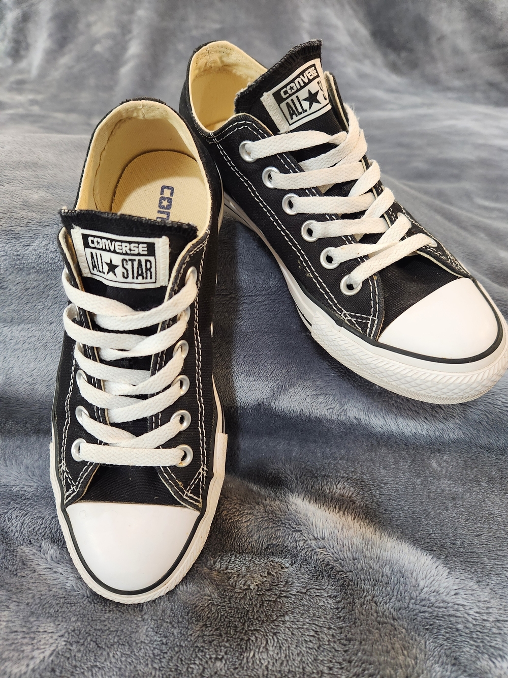 Converse Kids' Chuck Taylor All Star Low Top Sneakers - Black
